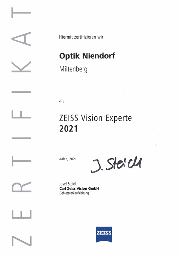 ZEISS Vision Experte